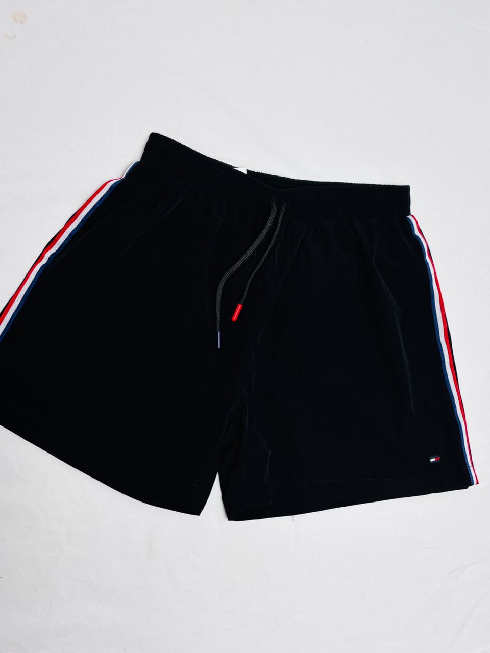 short tactel premium thomy hilfiger preto
