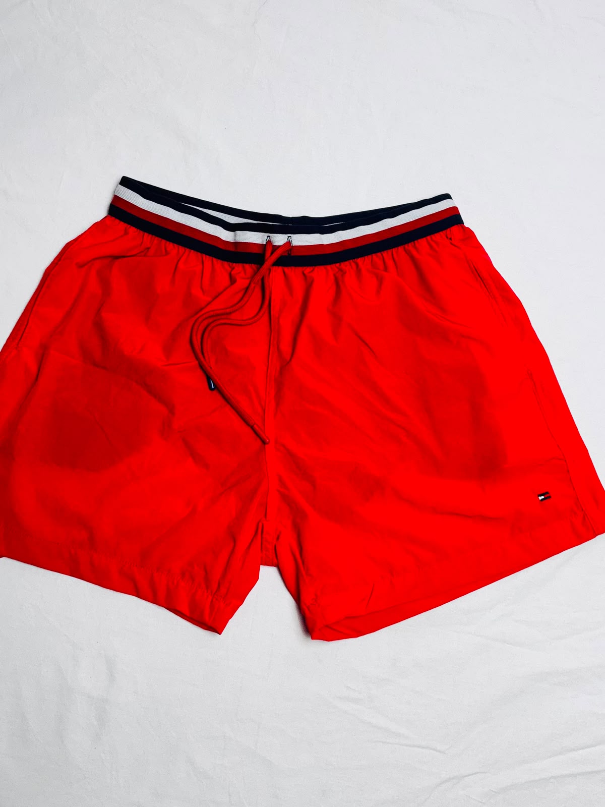 Short Tactel Premium Tommy Hilfiger Vermelho – Importado