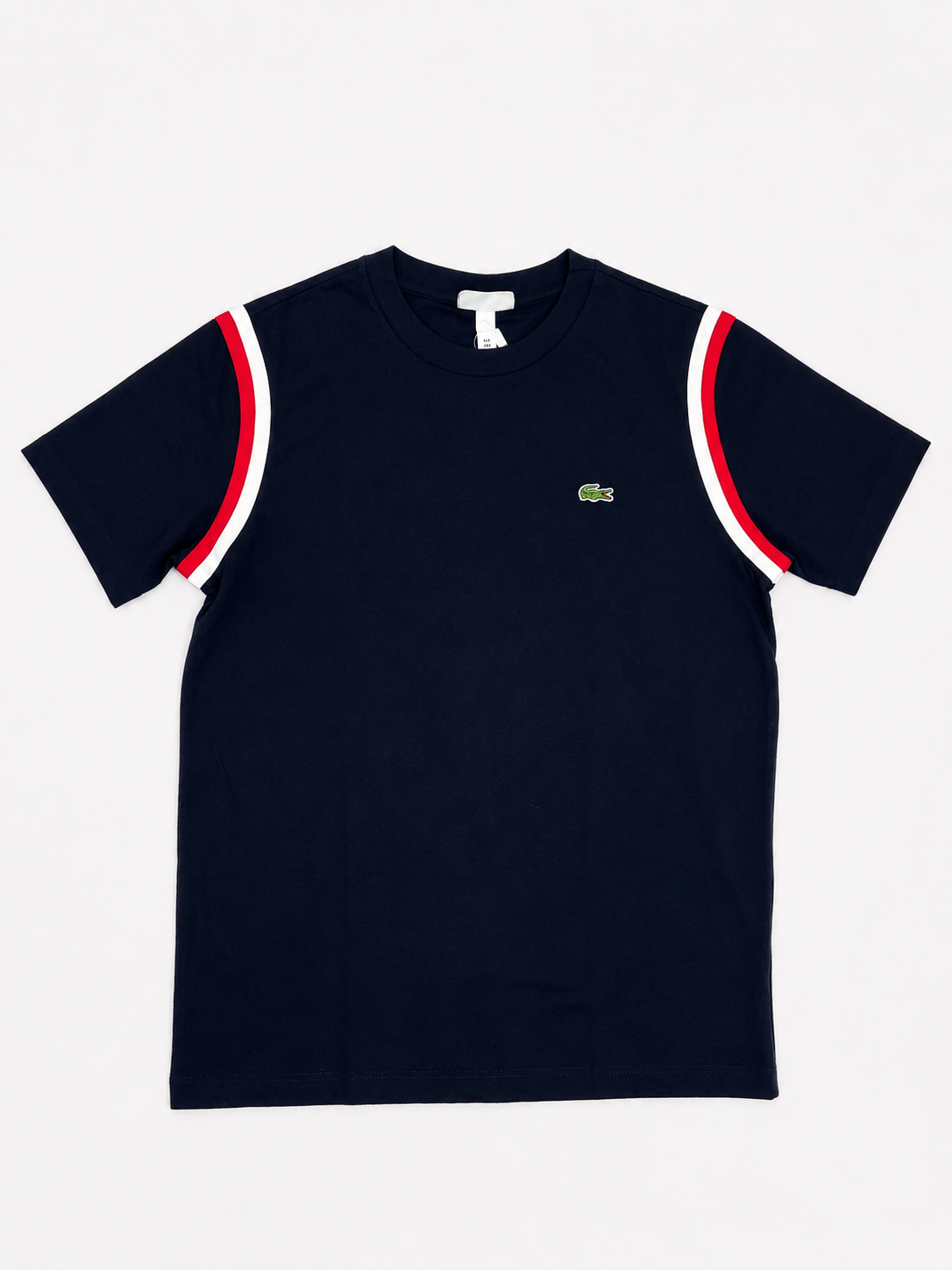 Camiseta lacoste Preta – Malha Egípcia